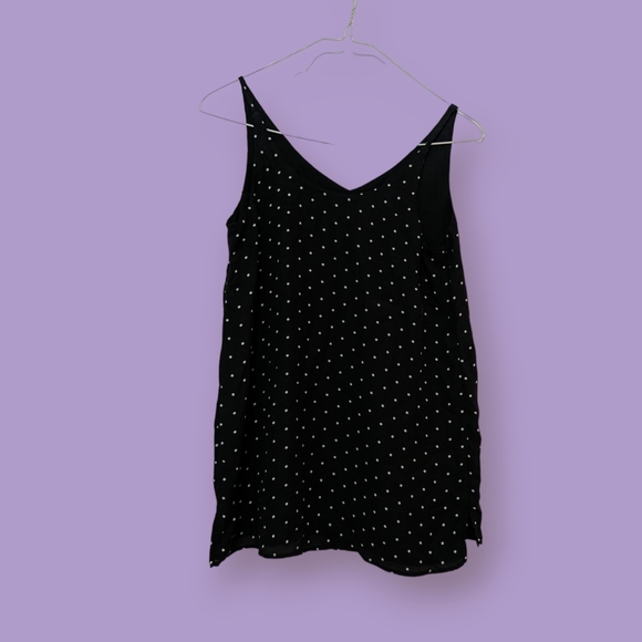 Reitmans Basic Polka Dot V Neck Camisole, Size XXS - Picture 2 of 2